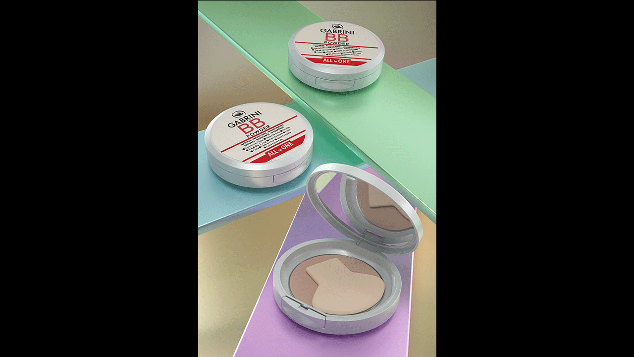 Gabrini BB Powder | 3D Ürün Modelleme & Animasyon