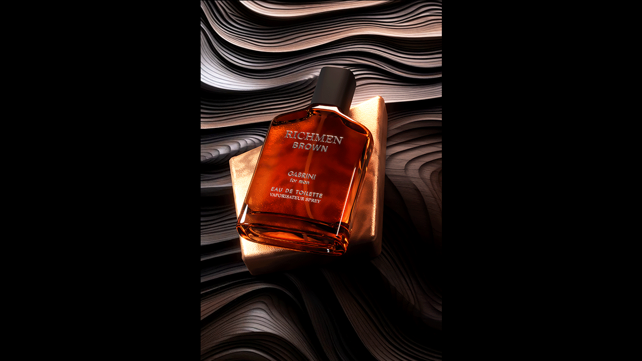 Gabrini Richmen Brown | 3D Ürün Modelleme & Animasyon