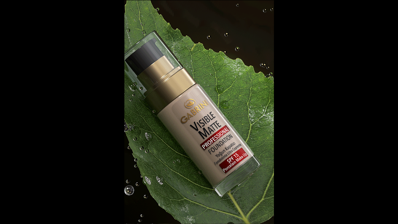Gabrini Visible Foundation | 3D Kozmetik Animasyon